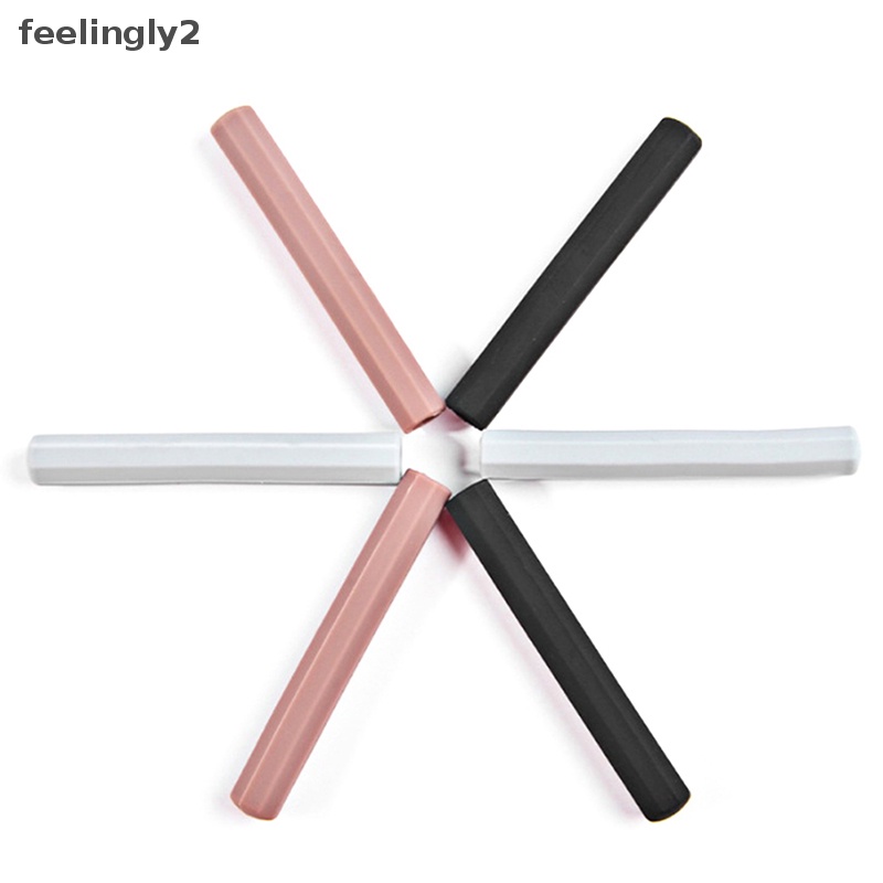 Set 3 Nắp Đậy Cọ Vẽ Móng Tay Nghệ Thuật