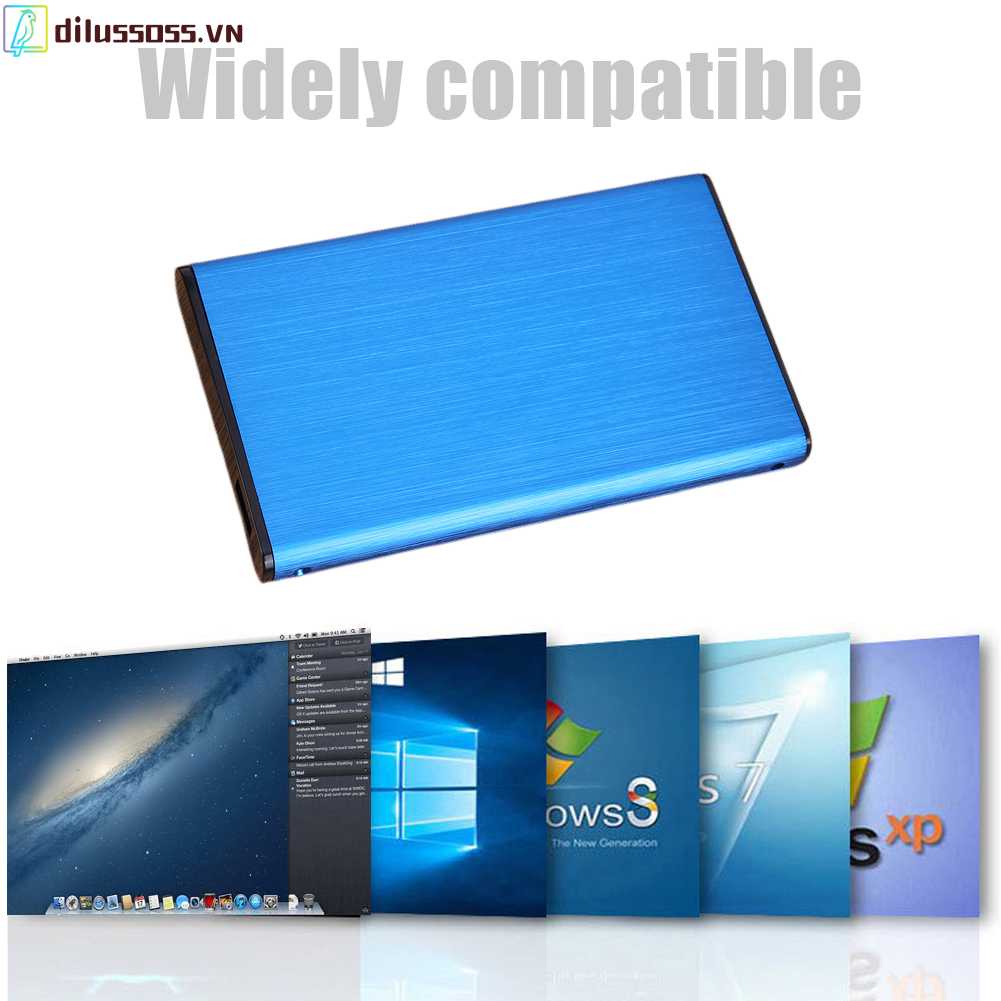 Ổ Cứng 2.5inch Tương Thích Với XP / win7 / win8 / win10 USB2.0 Cho PC TV Laptop