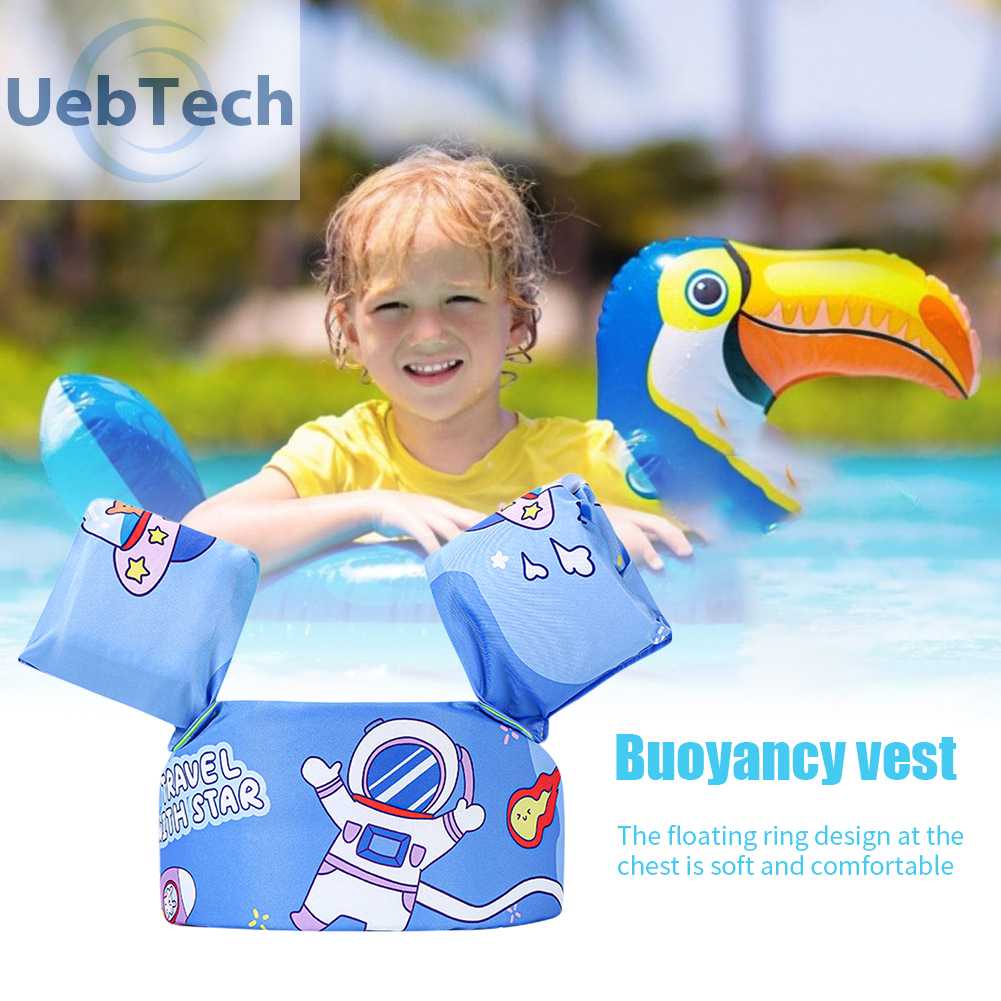 Áo Phao Bơm Hơi Sinh Tồn Tiện Dụng Cho Bé