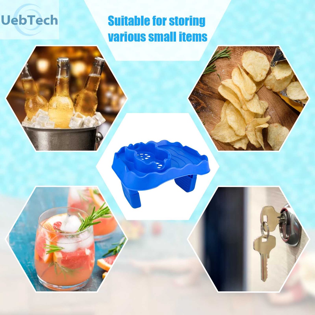 Giá Đỡ Cốc Bơm Hơi Có Lỗ Thoát Nước Tùy Chỉnh Tiện Dụng Cho Hồ Bơ