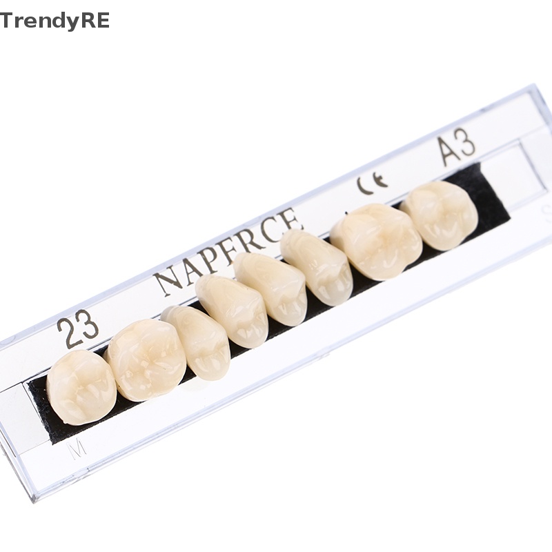 Set 84 Răng Giả Khổ A3 Bằng Nhựa Resin Tổng Hợp Hợp Thời Trang