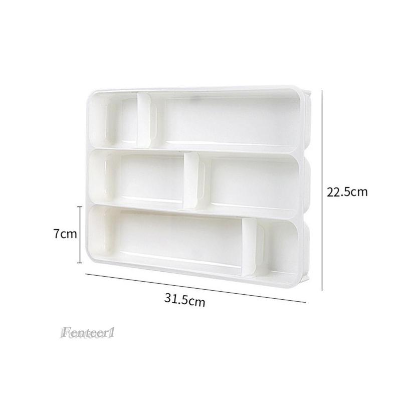 [Fenteer1] Khay Chia Ngăn Kéo Đựng Bút / Thước Kẻ Sắp Xếp Gọn Gàng Cho Văn Phòng