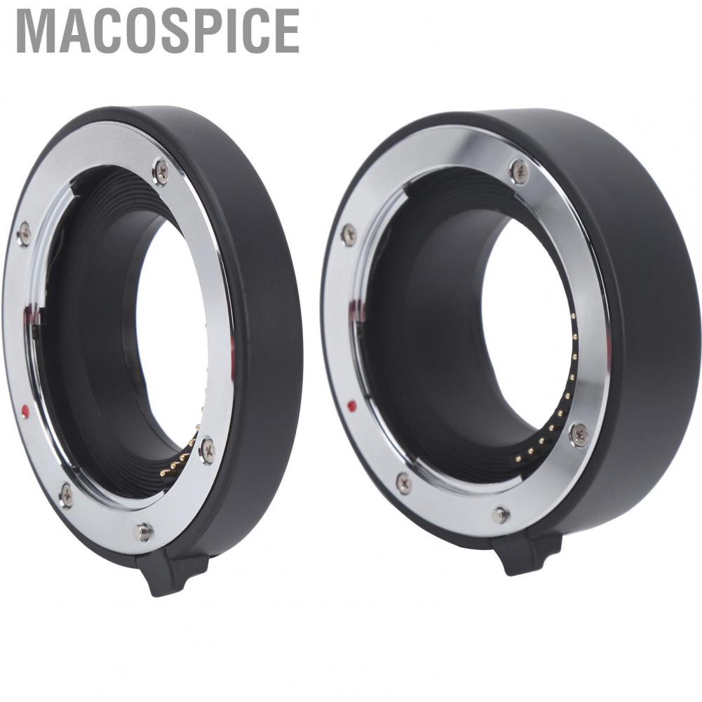 Macospice 10mm 16mm Macro Autofocus Close?Up Extension Tube For Fuji X Mount  Bl