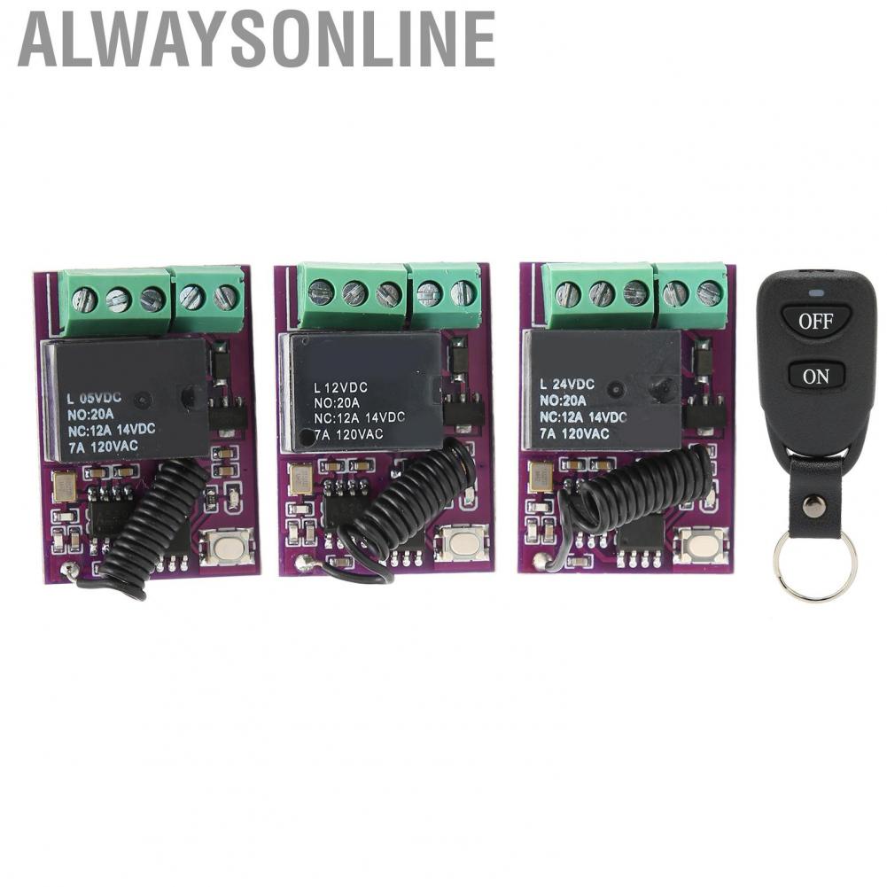 Alwaysonline Relay  RF Flexible for Electric Windows Lighting Elevators