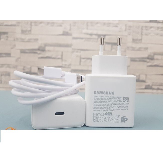 Bộ sạc hỗ trợ sạc siêu nhanh Samsung 65W EP-TA865