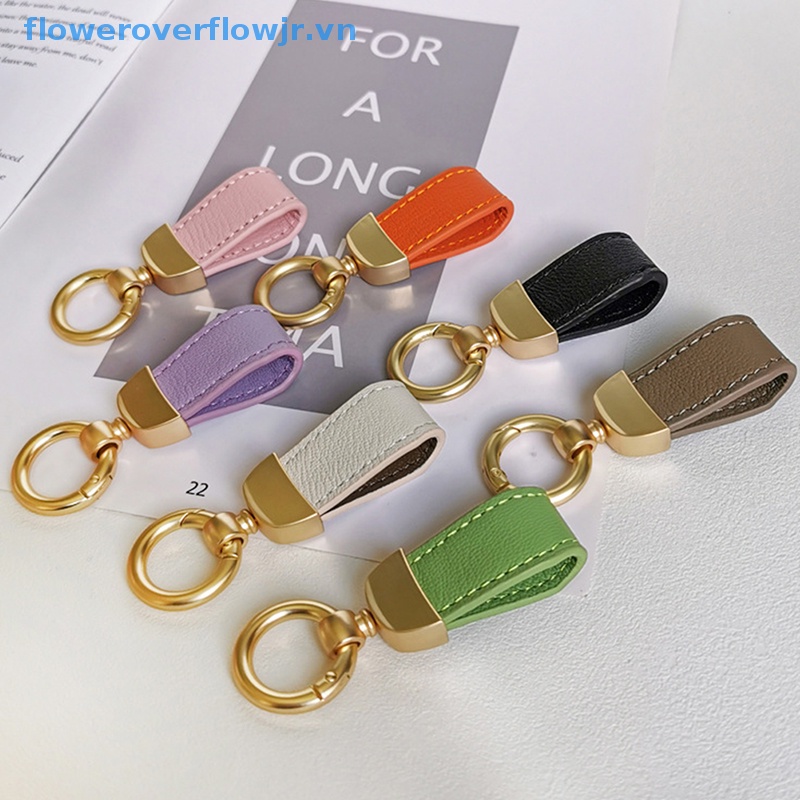 Fjr Móc Khóa Da Cừu Thật Phong Cách Pháp Tinh Tế Cho Nữ