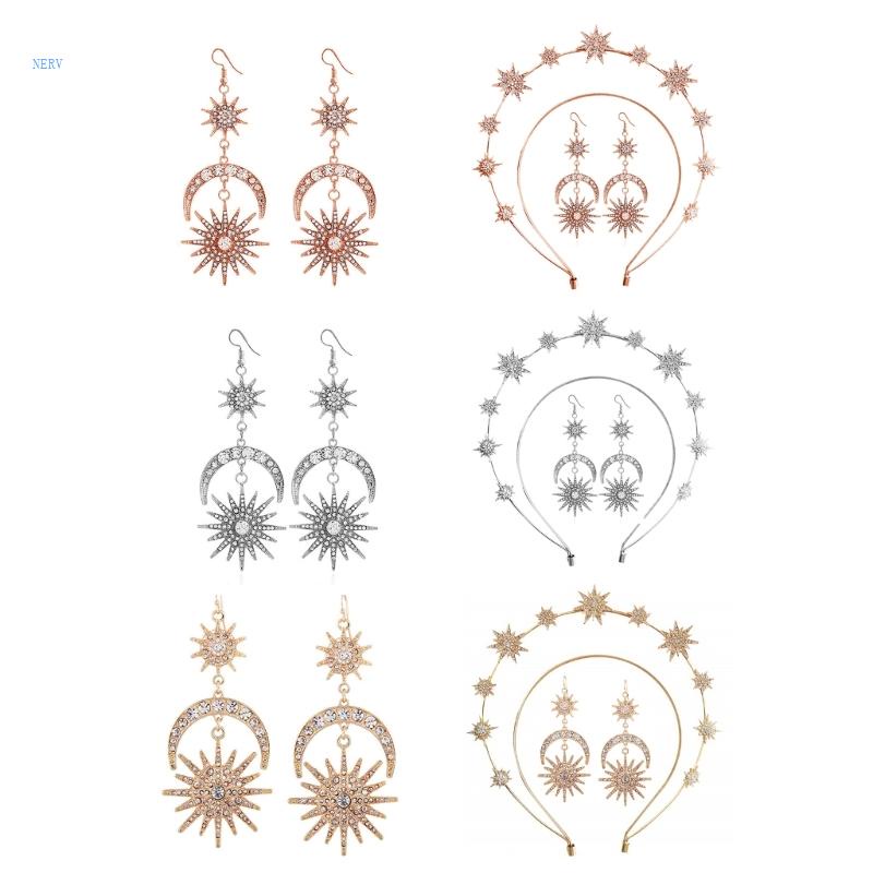 Băng Đô Cài Tóc Hình Vương Miện Phong Cách Baroque Cho Nữ