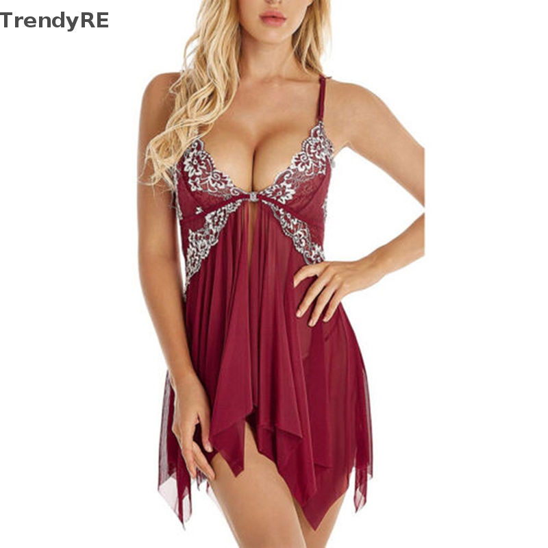 Đầm Ngủ Ren Plus Size Thời Trang 2020 Gợi Cảm Cho Nữ