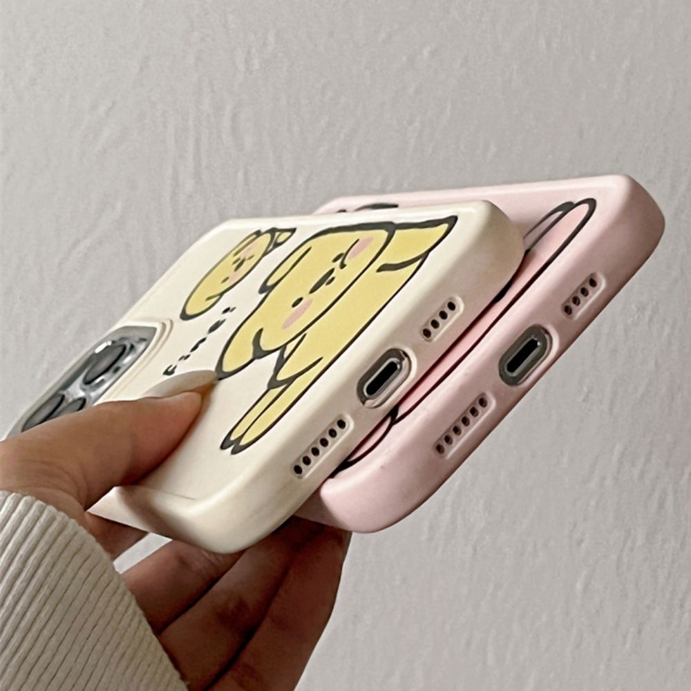 Ốp Điện Thoại TPU Mềm Chống Sốc Họa Tiết Hoạt Hình Cho IPhone 11 14 13 12 Pro Max