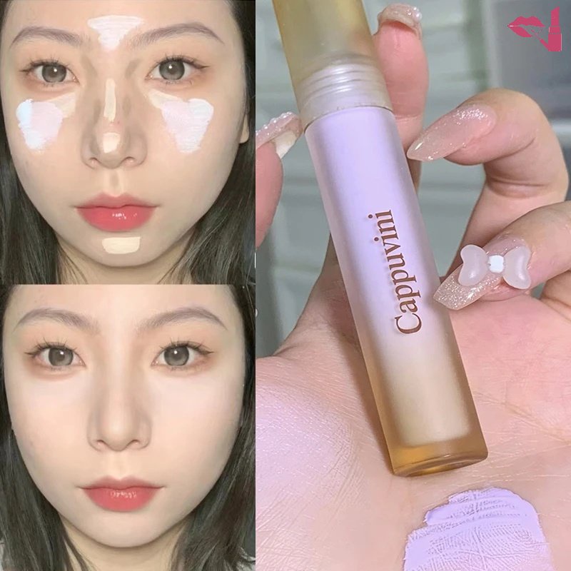 Kem Che Khuyết Điểm Dạng Lỏng Cappuvini Che Phủ Toàn Diện Làm Đều Màu Da Tự Nhiên Chống Mồ Hôi Lâu Trôi