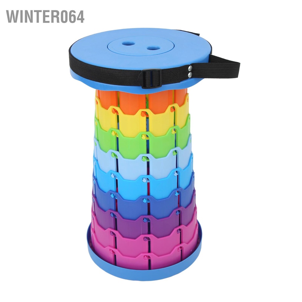 Winter064 Di Động Kính Thiên Văn Phân Có Thể Thu Vào Màu Nhẹ Gập Ghế Cắm Trại Câu Cá Đi Bộ Đường Dài Du Lịch BBQ