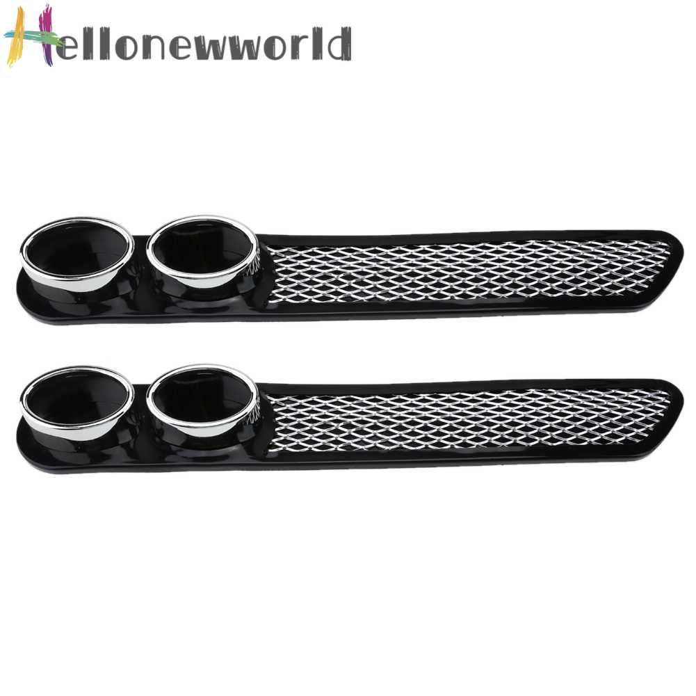 Set 2 Miếng Dán Ống Xả Xe Hơi Bằng Nhựa