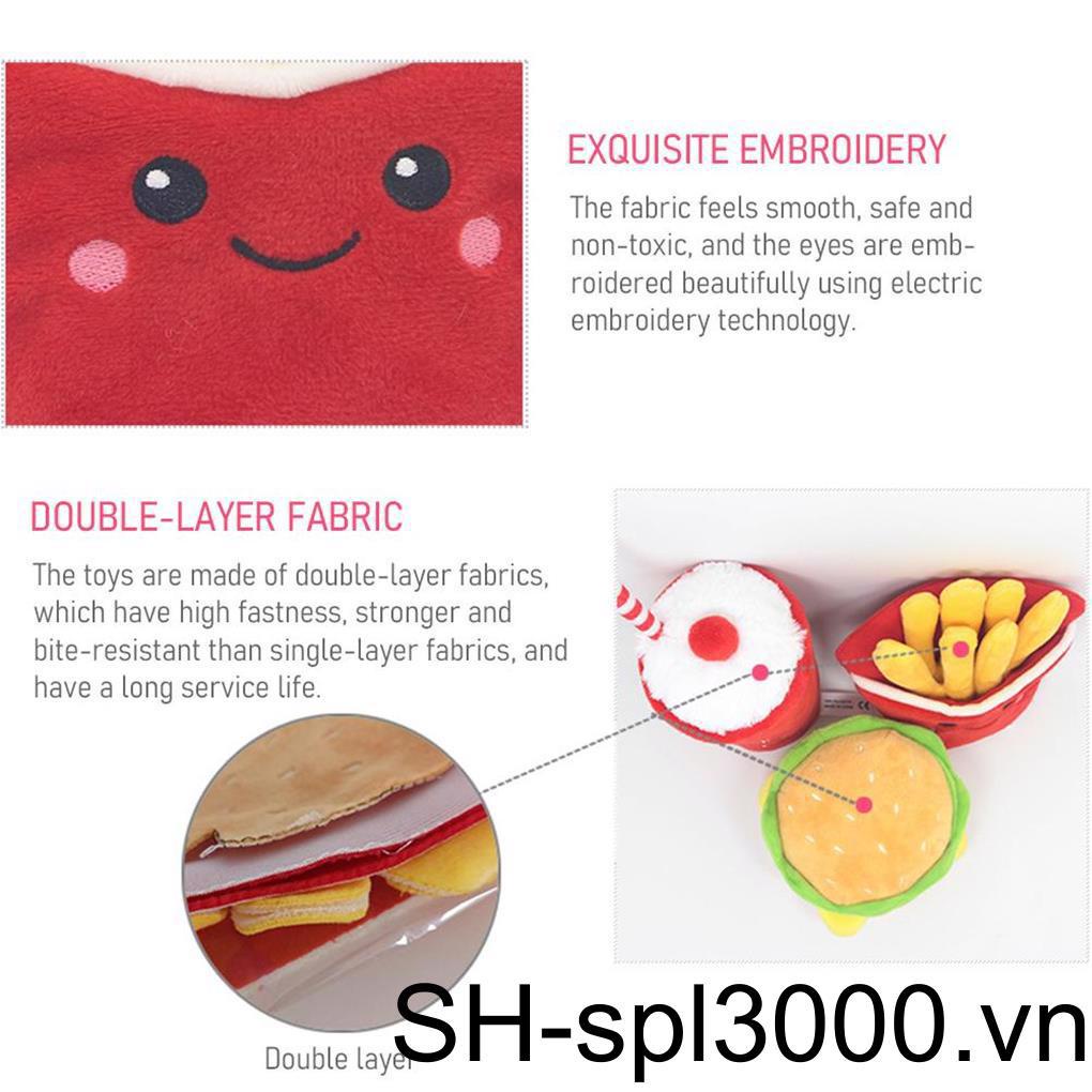 Đồ chơi nhồi bông Chống Mài Mòn Dễ Thương Cho Thú Cưng