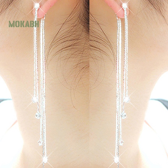 Bông Tai DạNg DàI Tua Rua ĐíNh Đá Xinh XắN