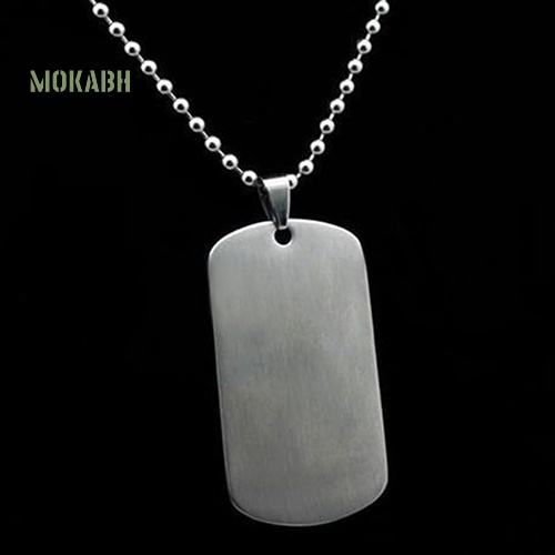 Vòng Cổ Bằng Thép Không Gỉ 316L Thời Trang Cá Tính Cho Nam / Nữ