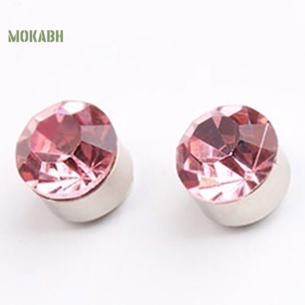 1 Đôi Bông Tai Tròn Bằng Sắt Chăm Sóc Sức Khỏe Cho Nữ