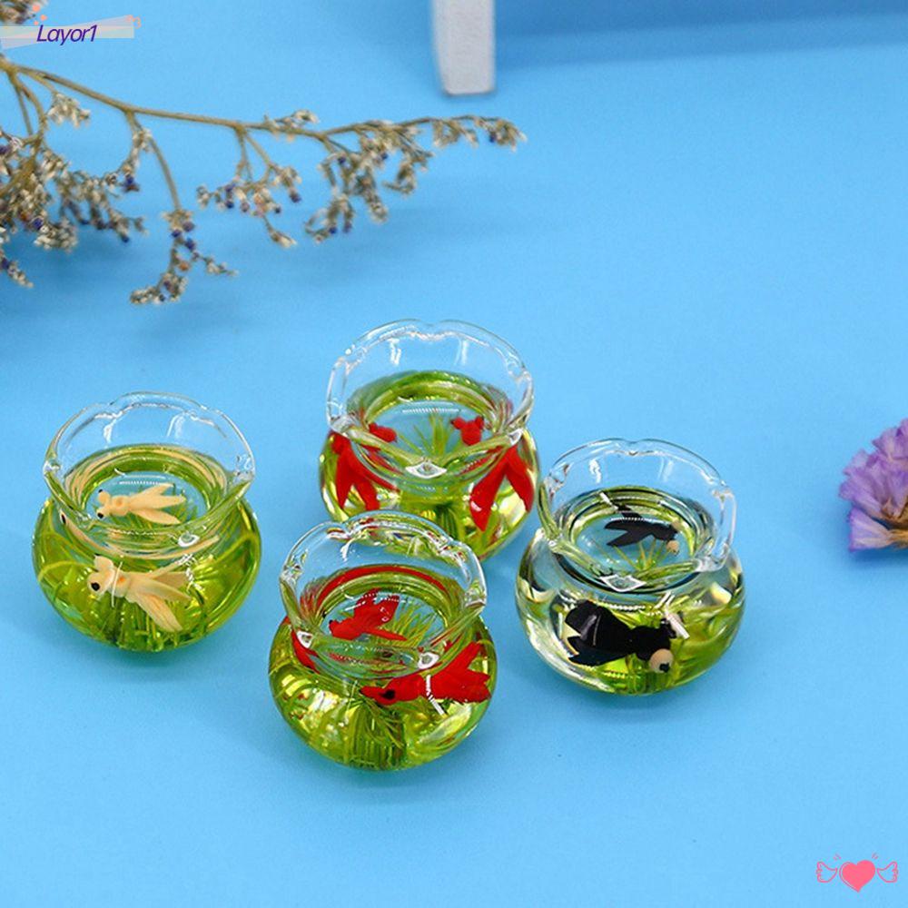 Bể Cá Thủy Tinh Chất Lượng Cao Trang Trí Nhà Búp Bê LAYOR1 1 / 12