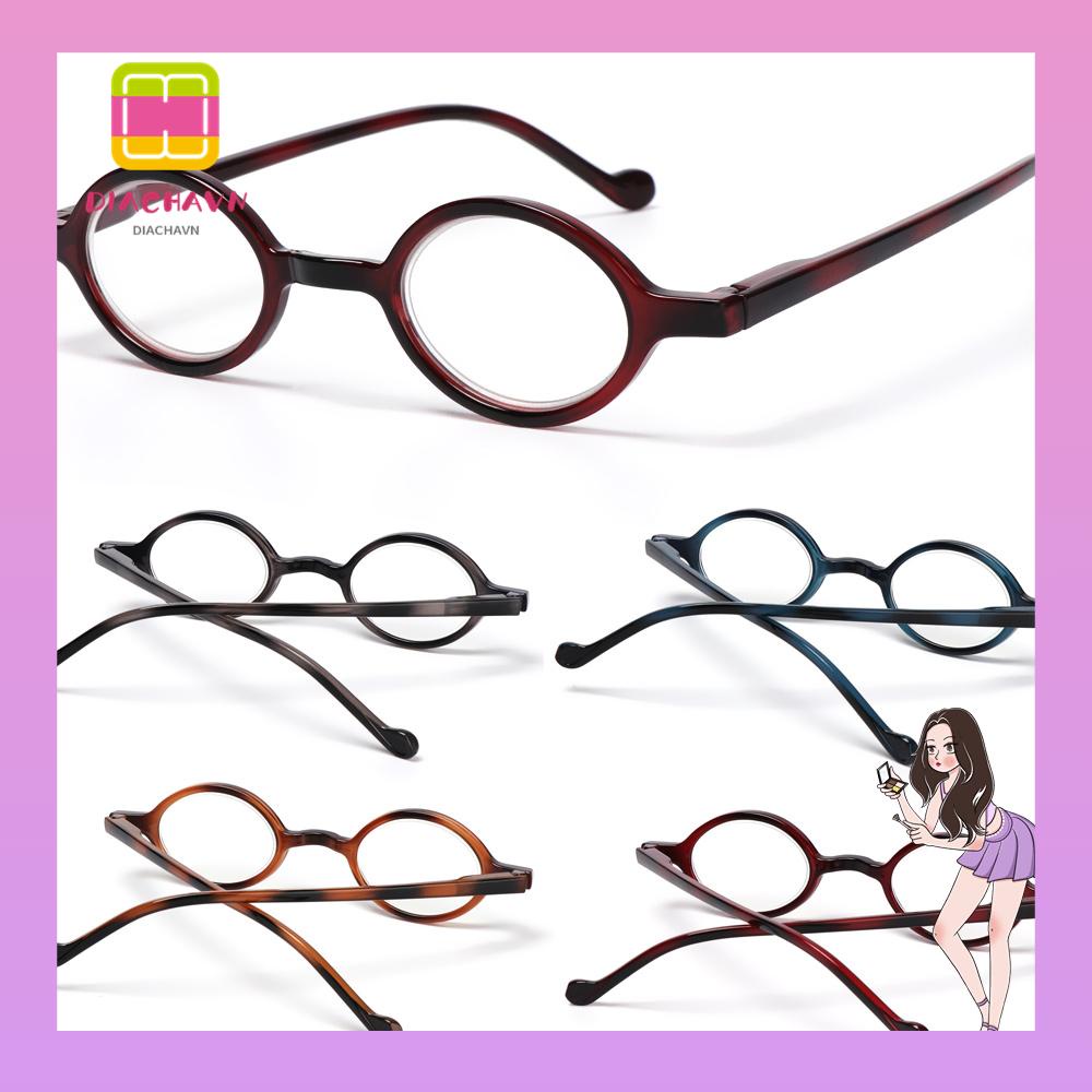 Kính Đọc Sách Gọng Tròn PC Siêu Nhẹ Phong Cách Cổ Điển