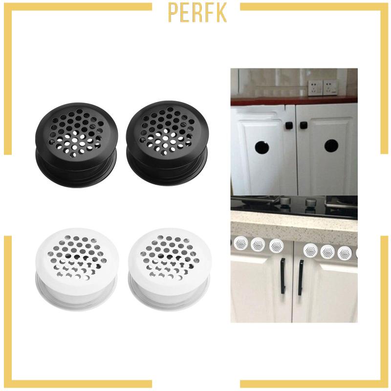 [Perfk] Máy Tản Nhiệt Dạng Lưới Tròn Lỗ Thông Hơi Cà Phê Cho Ống Xả Nhiệt Và Ống Xả