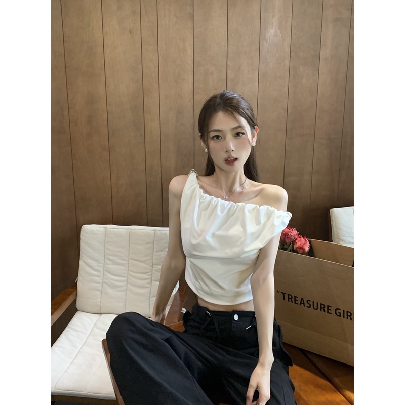 Áo Kiểu Không Tay Thiết Kế Mỏng Năng Động Thời Trang Mùa Hè Dành Cho Nữ