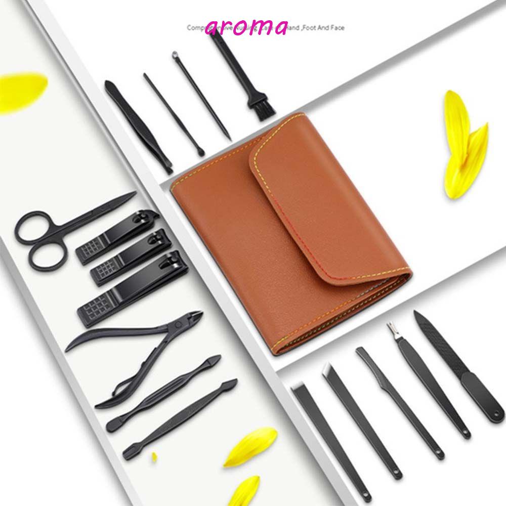 Bộ Dụng Cụ Cắt Móng Tay / Lông Mày Chuyên Nghiệp Siêu Bền Tiện Dụng Mang Theo Du Lịch