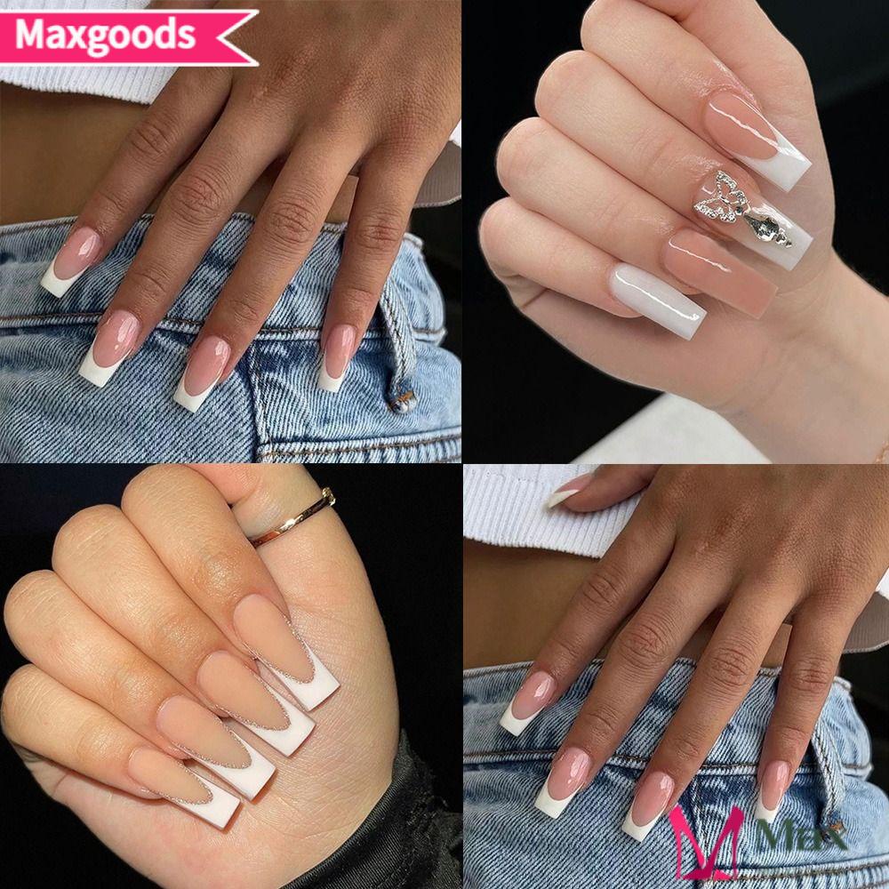 Bộ 24 Móng Tay Giả Có Thể Tháo Rời