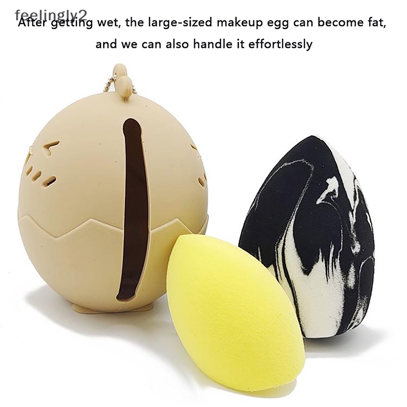 Giá Đỡ Mút Trang Điểm Bằng Silicone Tiện Lợi Dành Cho Đi Du Lịch