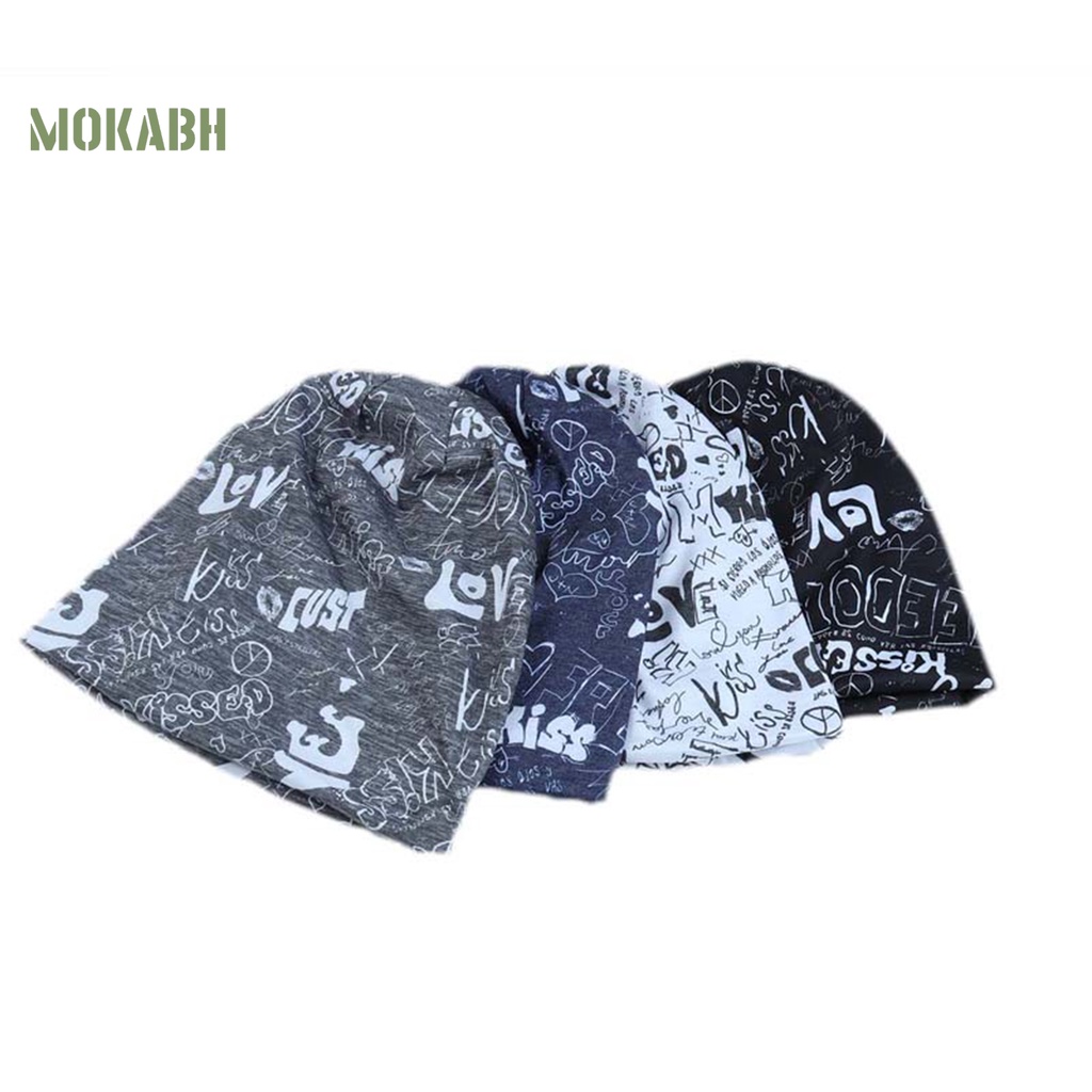 [Mok Abh] Mũ Beanie Thoáng Khí Thấm Hút Mồ Hôi Thân Thiện Với Da Co Giãn Tốt Bảo Vệ Da Khi Chạy Bộ Dành Cho Nam Nữ