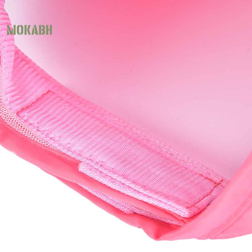 [Mok Abh] Mũ Lưỡi Trai Chống Nắng Trọng Lượng Nhẹ In Họa Tiết Lá Cây Dành Cho Nữ Chạy Bộ