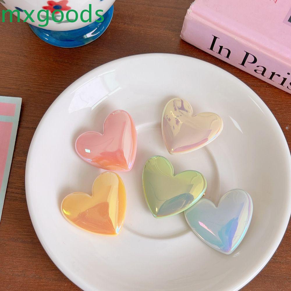 Kẹp Tóc Mỏ Vịt Màu Sắc Ngọt Ngào Phong Cách Hàn Quốc Cho Nữ