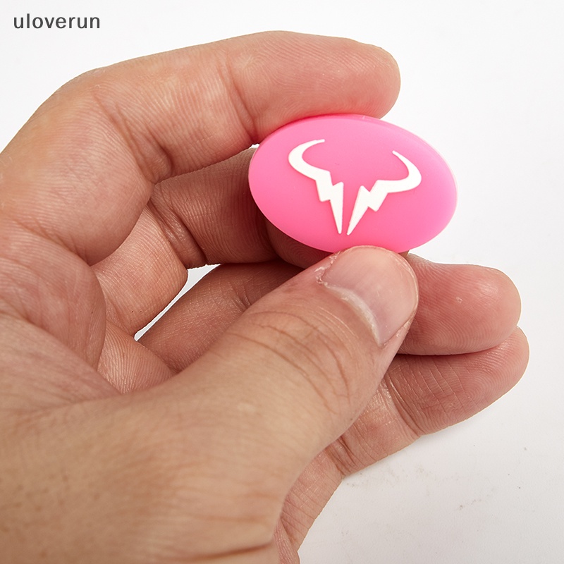 Uloverun Phụ Kiện Giảm Xóc Bằng Silicon Bền Họa Tiết Hoạt Hình Gắn Vợt Tennis