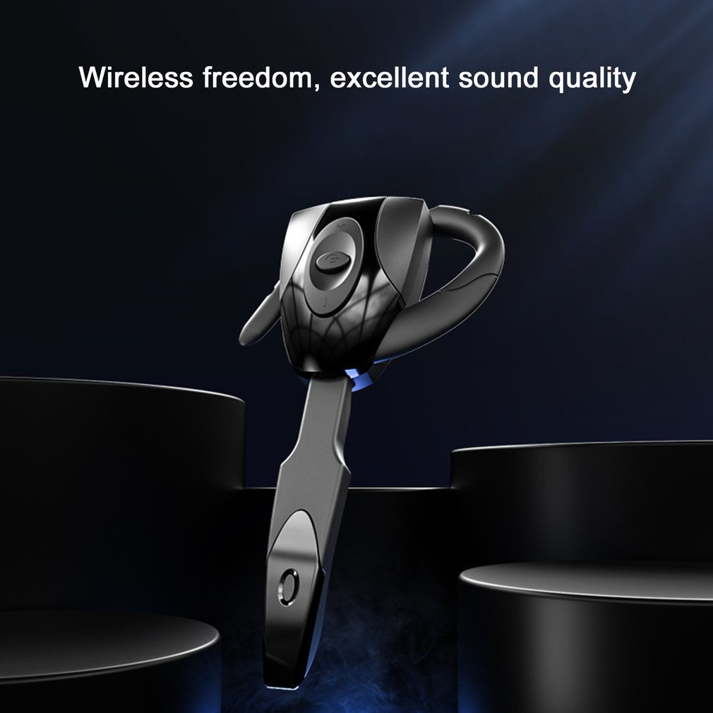 Wireless Headphones Business Earphones Earhook Headset With Microphone Rechargeable Standby Car Driving Sports Handsfree [Q/9]