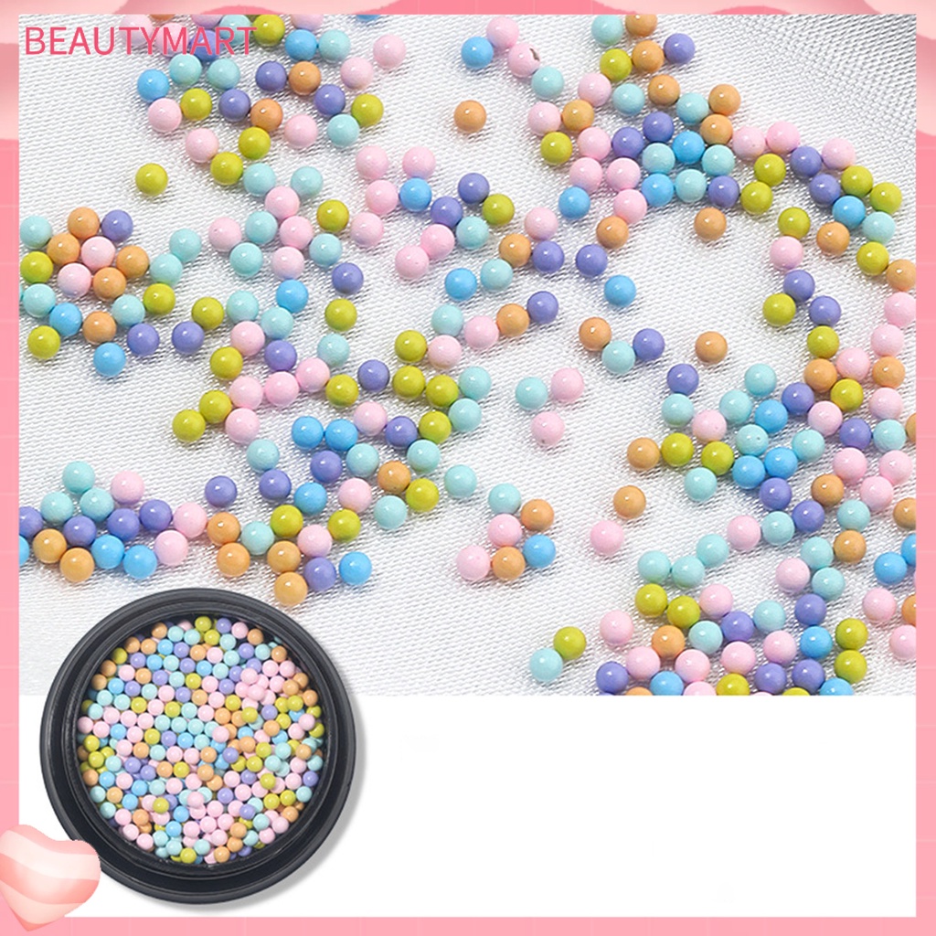 1 Hộp Hạt Hợp Kim 3D Nhiều Màu Sắc Dùng Trang Trí Móng Tay Nghệ Thuật