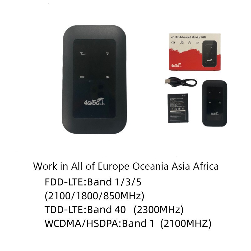 Thiết Bị Phát WIFI 2.4G NUOWA 4G MF800 150Mbps Cho Xe Ô Tô