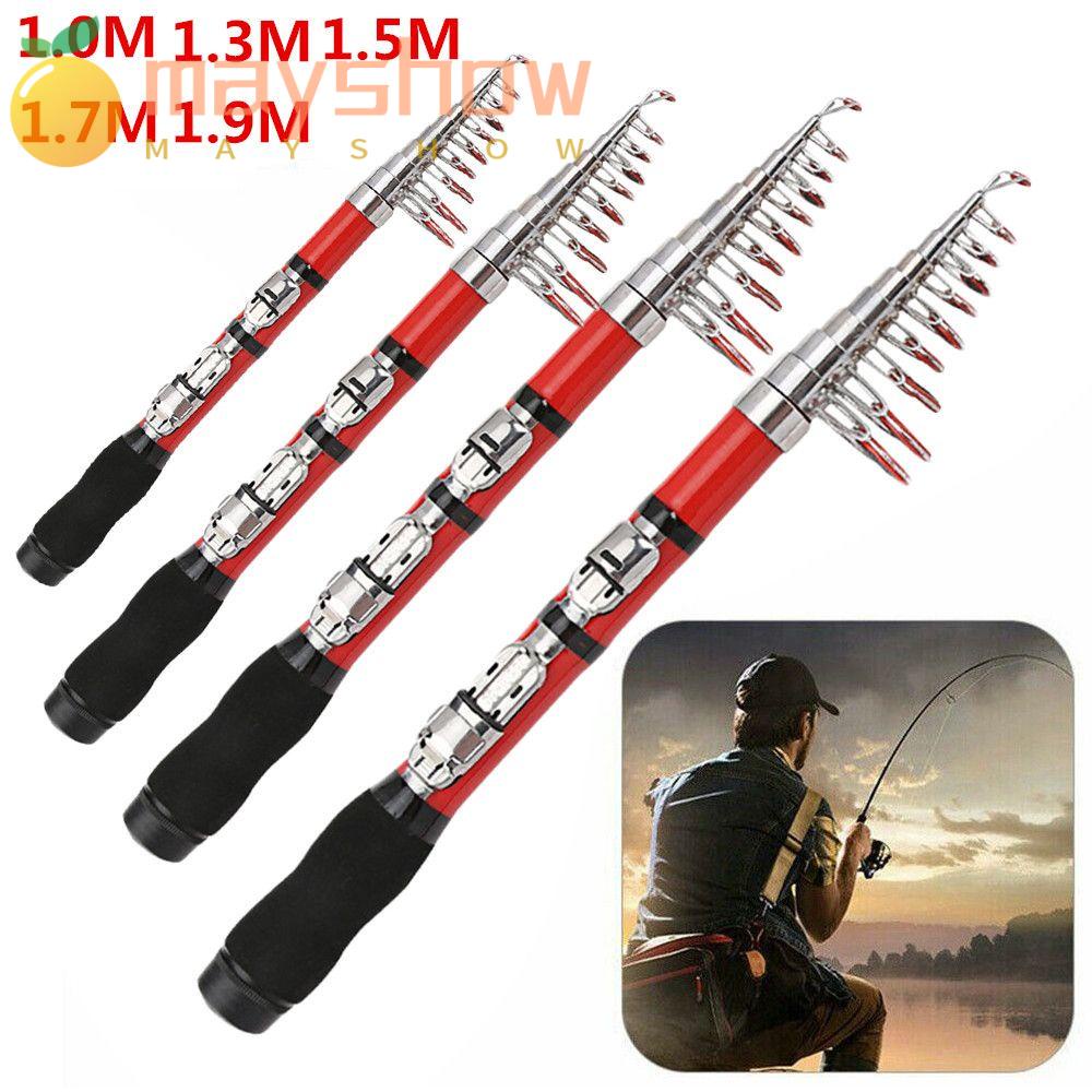 Cần Câu Cá Siêu Nhẹ Có Thể Gấp Gọn Tiện Dụng Mang Theo Du Lịch