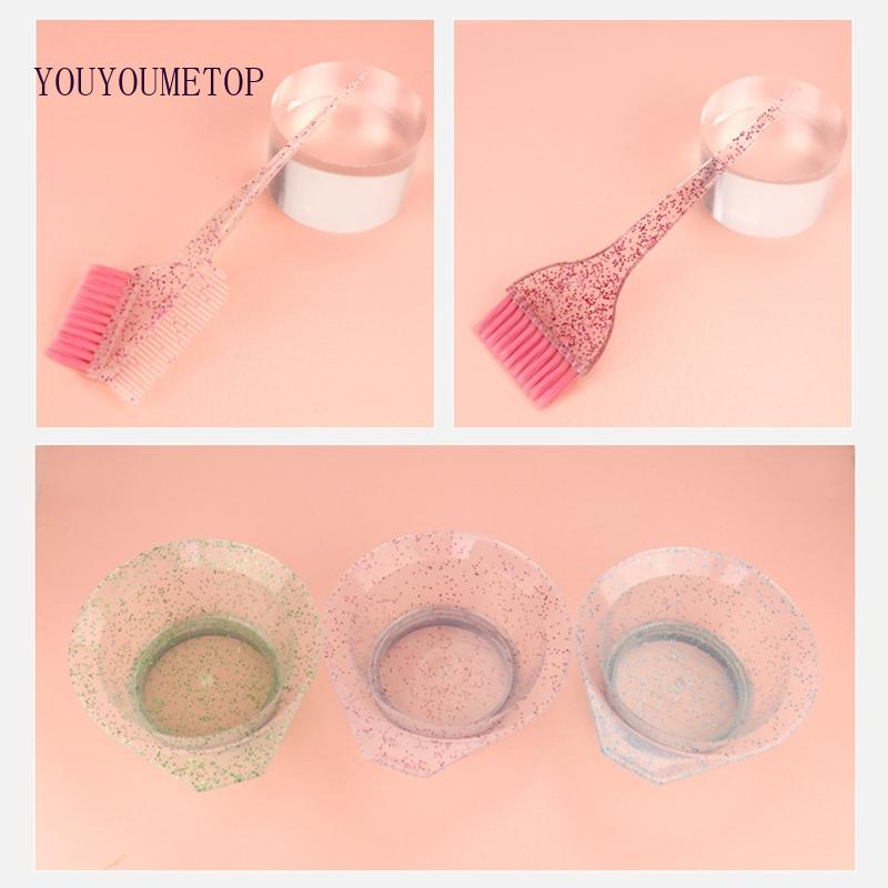 1 Bộ Dụng Cụ Nhuộm Tóc DIY Gồm Bát Trộn Và Lược Đuôi Nhọn