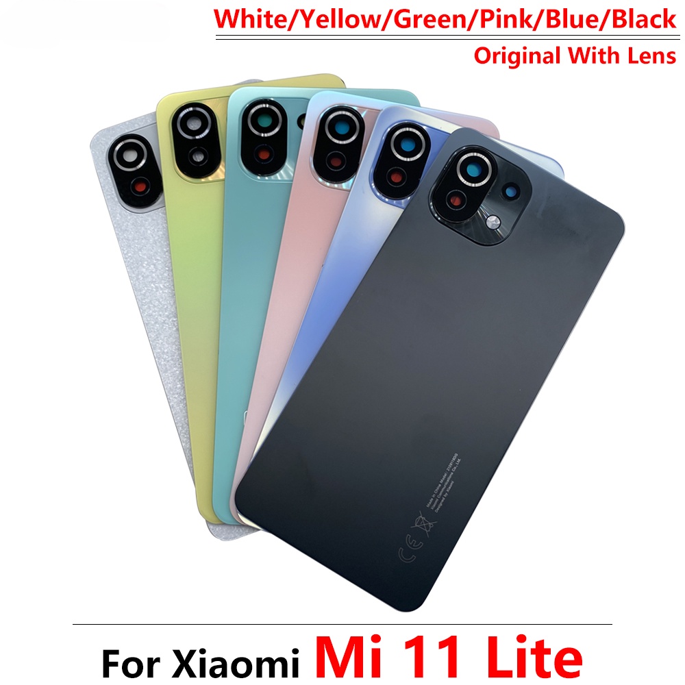 Mặt Lưng Điện Thoại Bằng Kính Dành Cho Xiaomi Mi 11 Lite 5G M2101K9AG M2101K9G