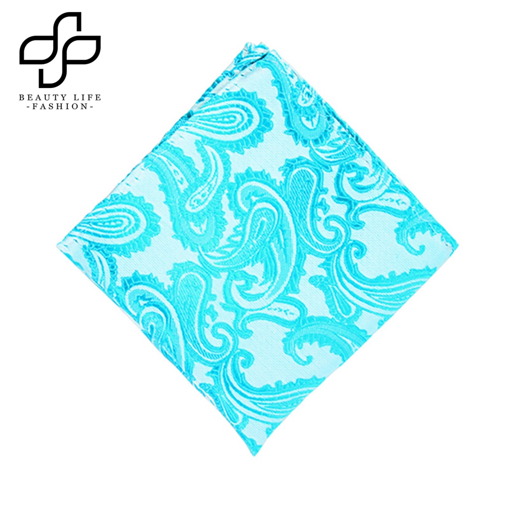 Khăn Tay Bỏ Túi Hình Vuông Họa Tiết Paisley Cho Nam