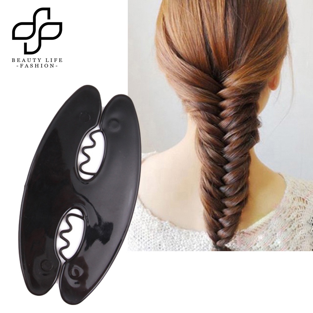 Dụng Cụ Tạo Kiểu Tóc Bện Hình Xương Cá DIY Cho Nữ