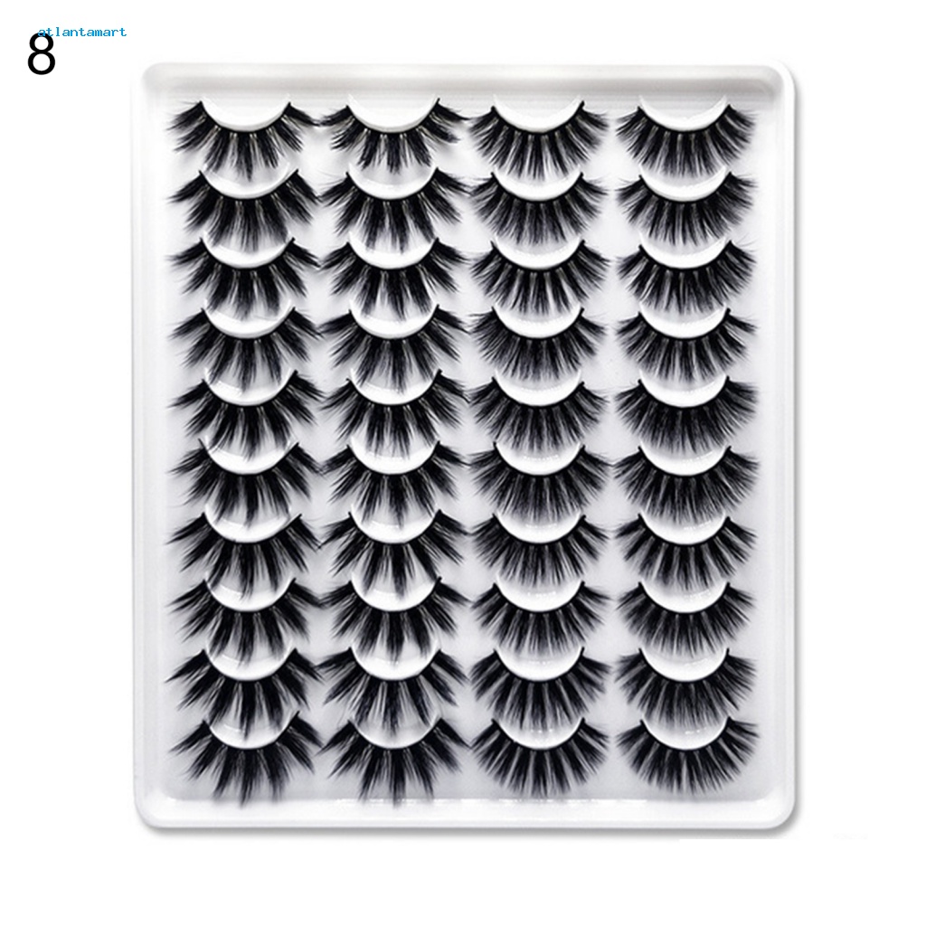 Túi Đựng Đồ Dùng Cao Cấp Tiện Dụng| Set 20 Cặp Lông Mi Giả 6D Dày Tự Nhiên