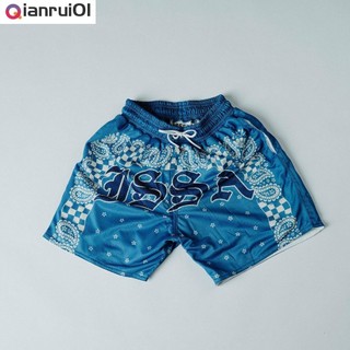 (Qianrui01) Khăn Bandana Ngắn Lưới Ngắn / Xanh Hoàng Gia, Sapphire