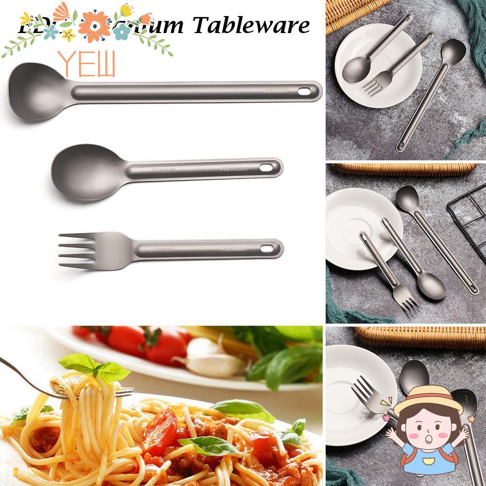 Nĩa Ăn Bằng Titan Chất Lượng Cao Nhỏ Gọn Tiện Dụng