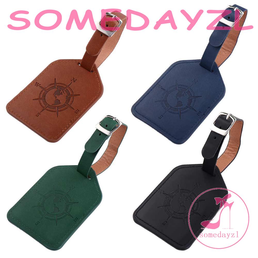 Thẻ Treo Túi Xách / Hành Lý Bằng Da PU Tiện Dụng Mang Theo Du
