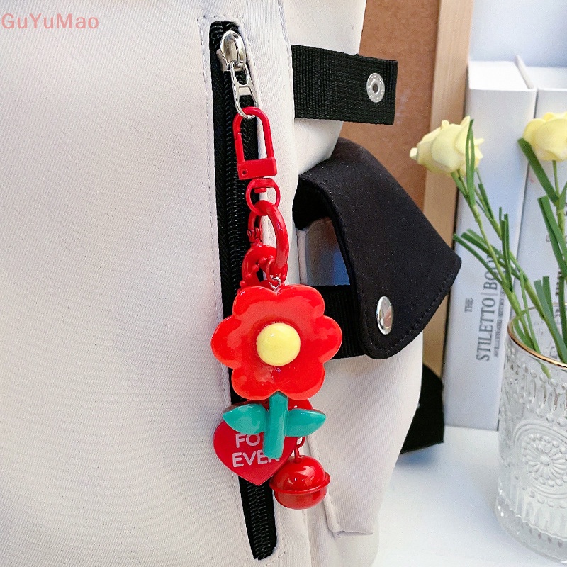 Móc Chìa Khóa / Túi Xách / Móc Khóa Hình Hoa Dễ Thương Xinh Xắn Cho Bạn Gái