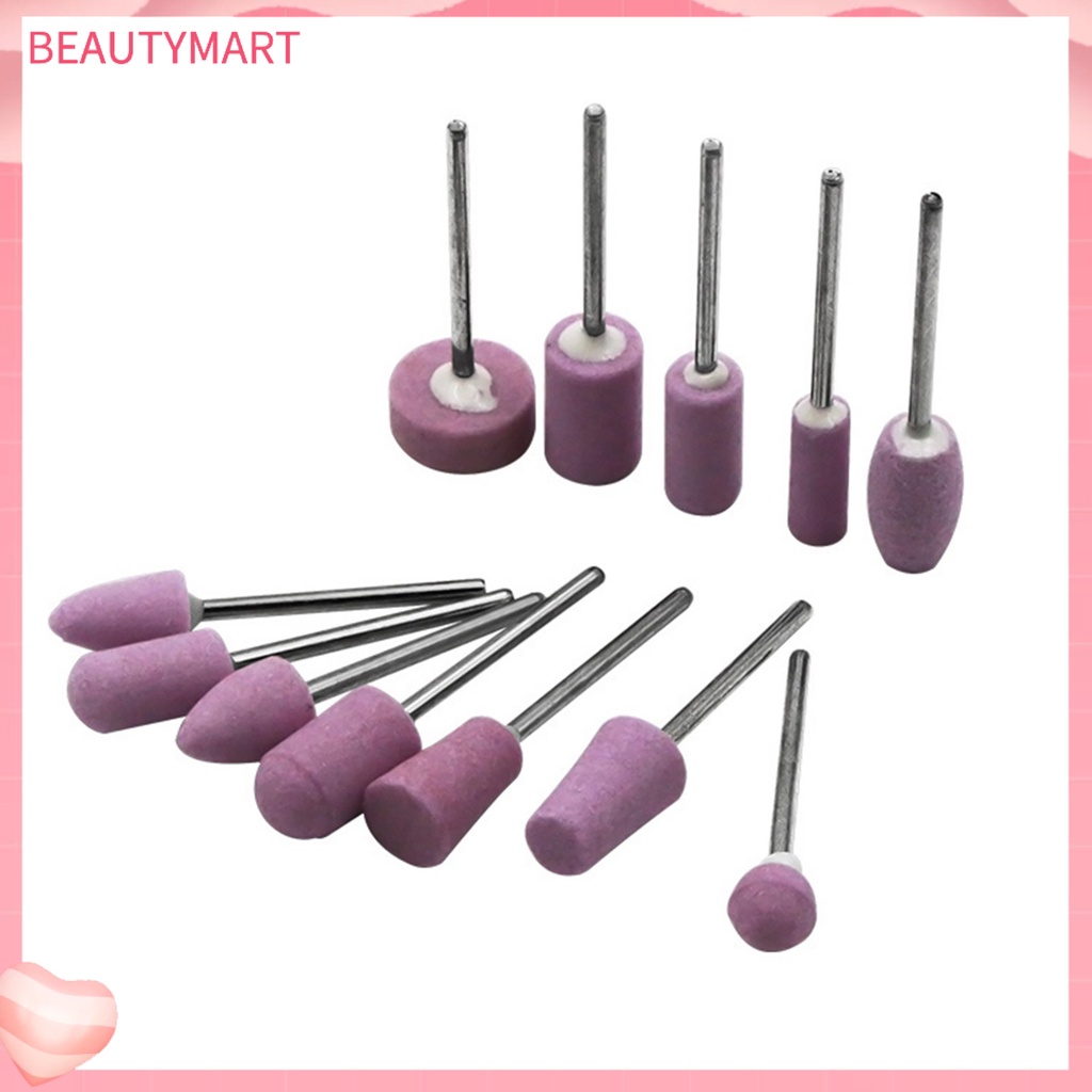 Set 12 Đầu Mài Móng Tay Hình Bánh Xe Độc Đáo