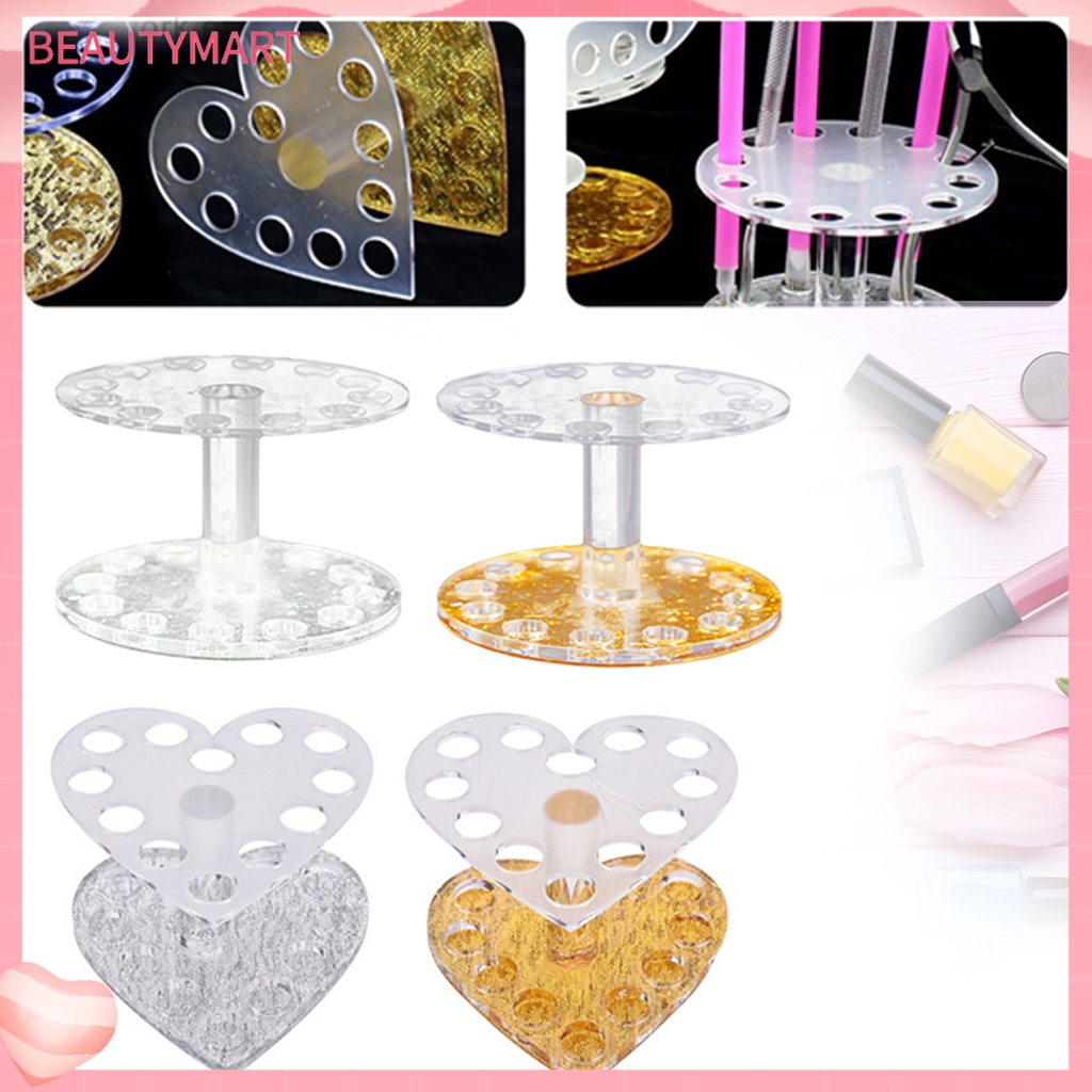 Giá Đỡ Bút Vẽ Móng Bằng Acrylic Tiết Kiệm Không Gian Độ Bền Cao