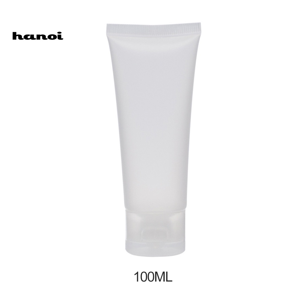 Set 10 Tuýp Rỗng Trong Suốt Đựng Mỹ Phẩm 30 / 50 / 100ml