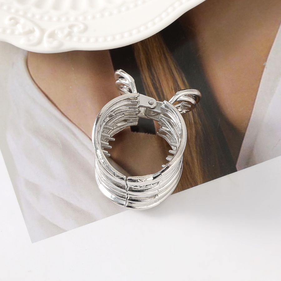 Kẹp Tóc Càng Cua Chất Liệu Hợp Kim Thiết Kế Đơn Giản Thời Trang Hàn Quốc