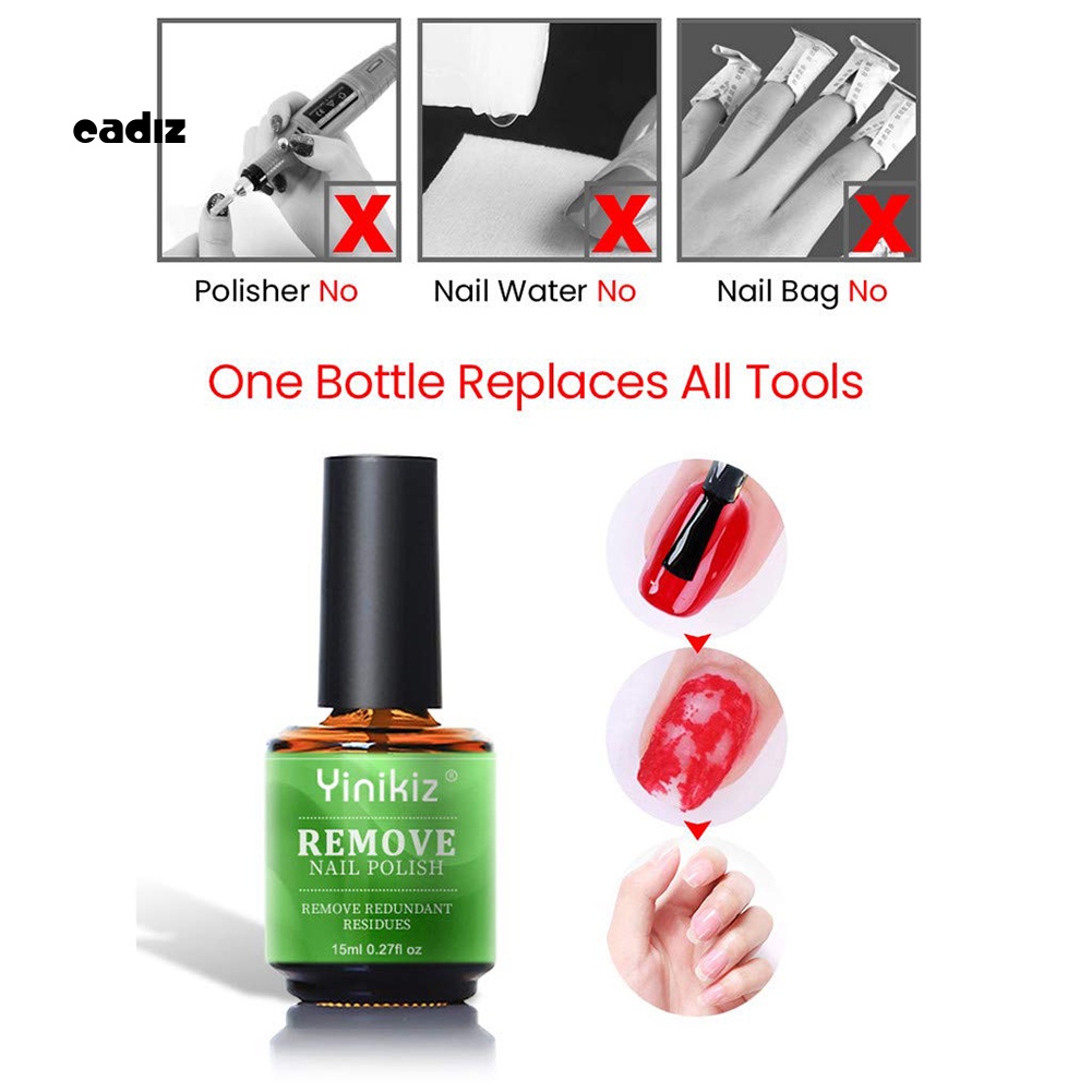 Dung Dịch Loại Bỏ Sơn Móng Tay 15ml Có Đèn LED UV