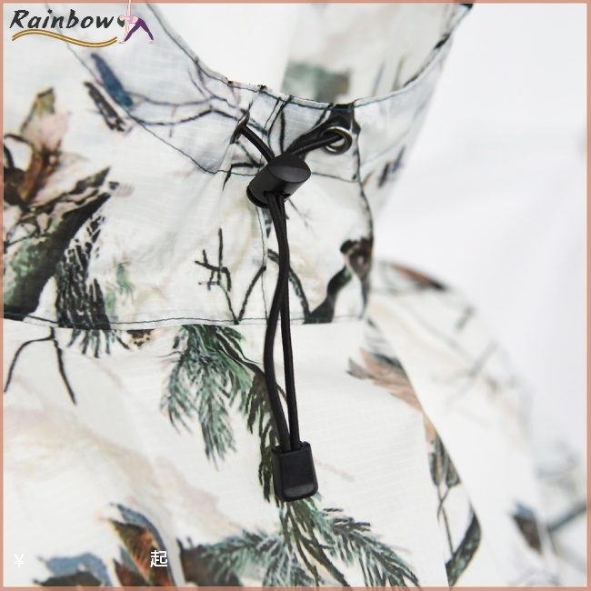 Áo Mưa Họa Tiết Rằn Ri Trọng Lượng Nhẹ Tùy Chỉnh Chống Thấm Nước Tiện Dụng Cho Chụp Ảnh Ngoài Trời